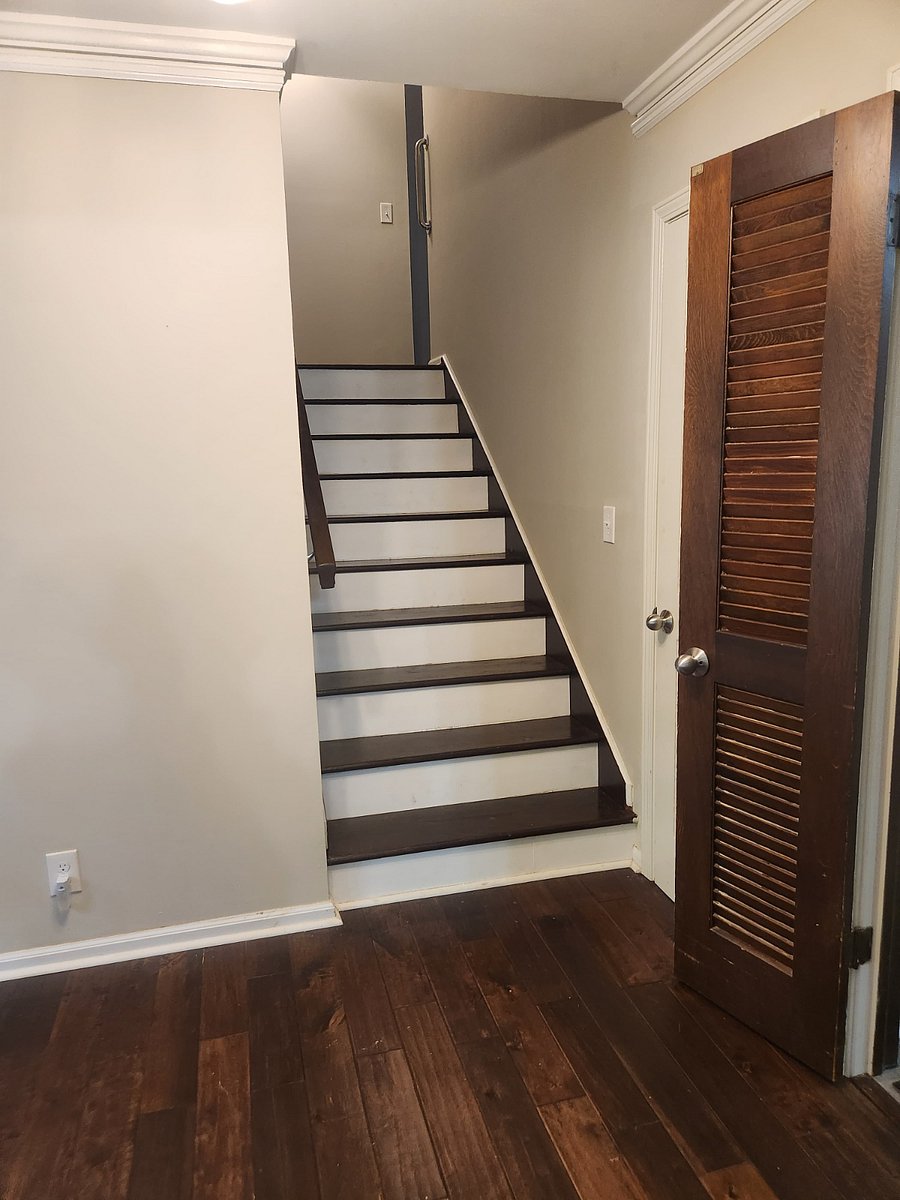 Stairs from Main to Upstairs Rooms