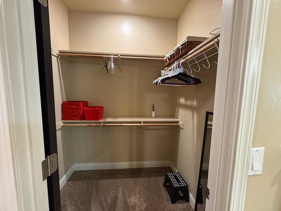 Master Bedroom Walk In closet