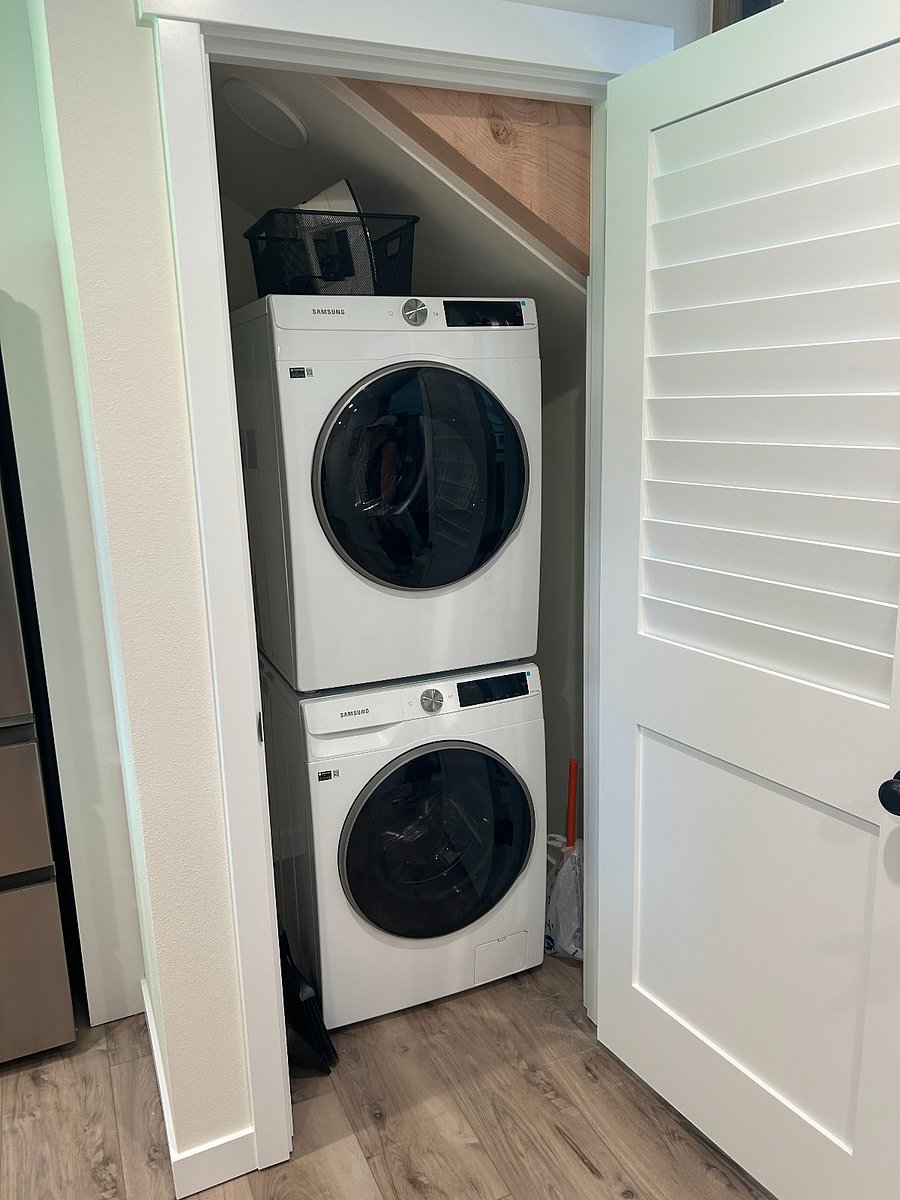 Stacking Washer and Dryer