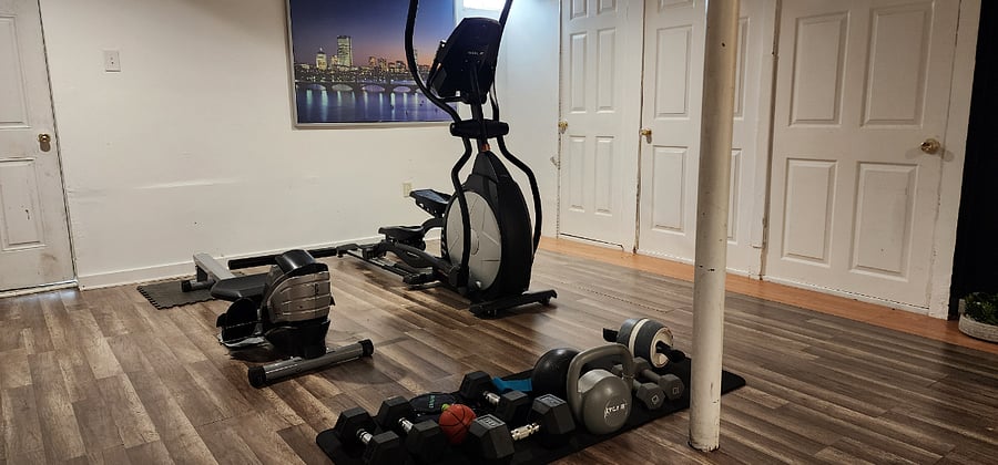 workout area or your convinient