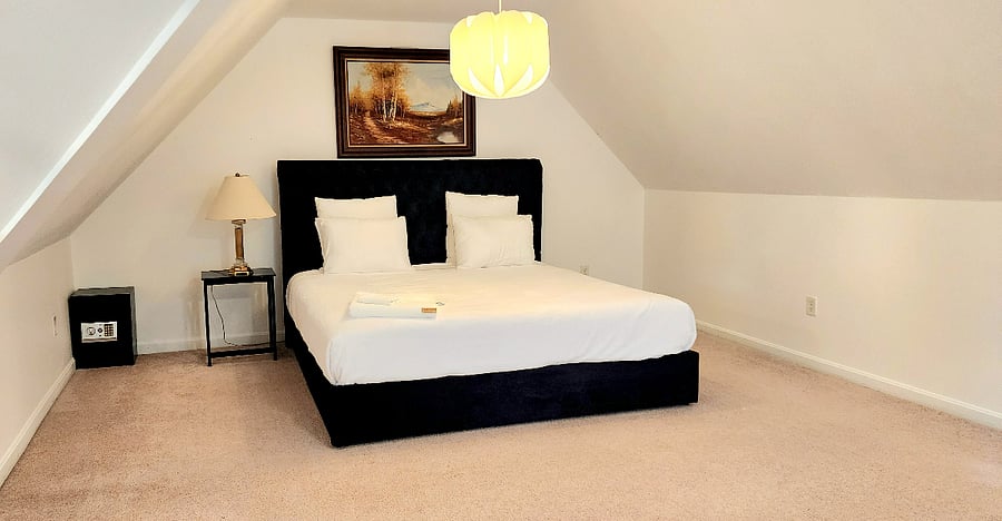 large specious King Bed