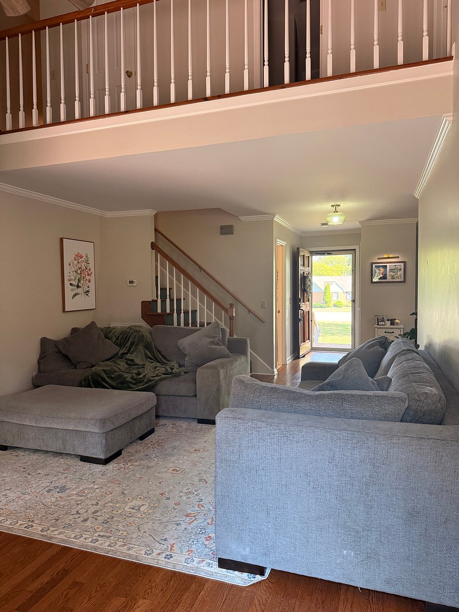 Shared living room with smart TV with DIRECTV