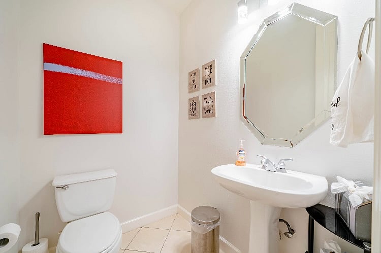 Shared Half-bath on 2nd floor