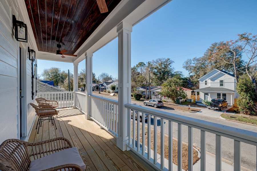 Balcony off master bedroom