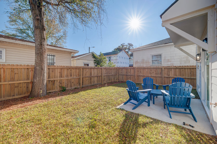 Back yard