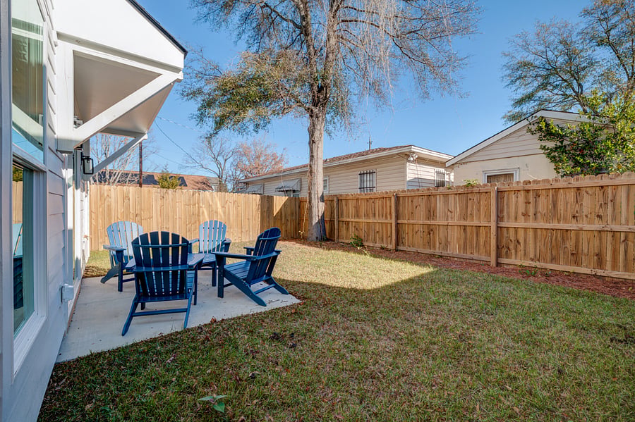 Back yard