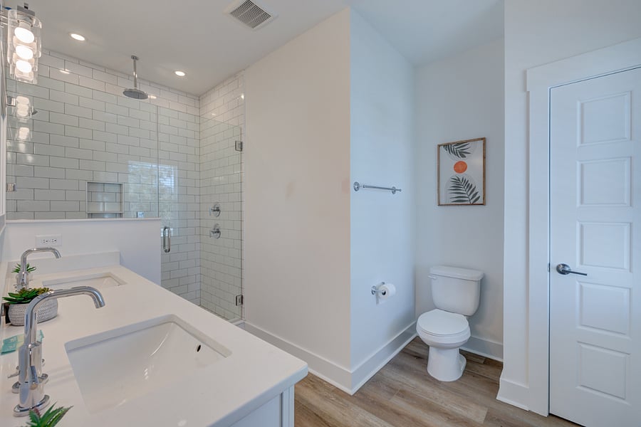 Master bathroom