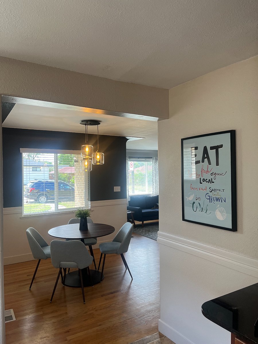 Kitchen View of Dining Area