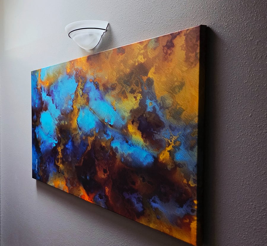 Vibrant art.