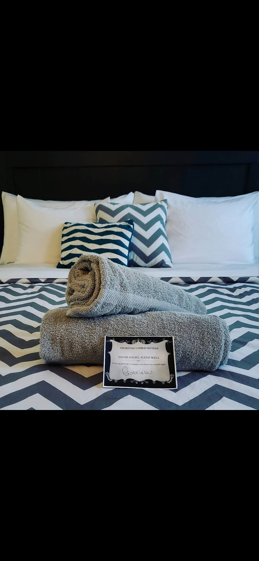 Linens may change seasonally.