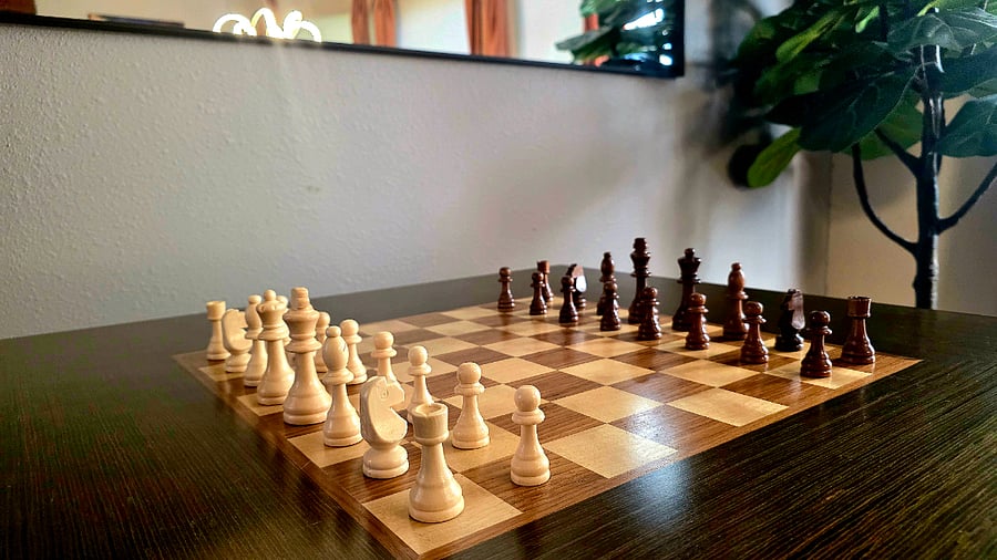 Chess, checkers & card game table. Spacious common areas for enjoyment.