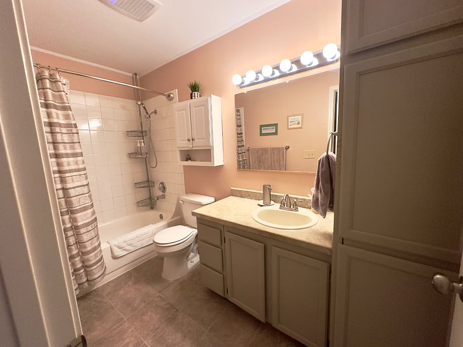 Shared bathroom