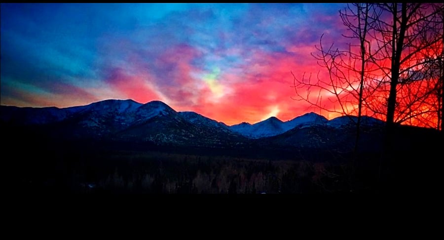 Winter sunrise