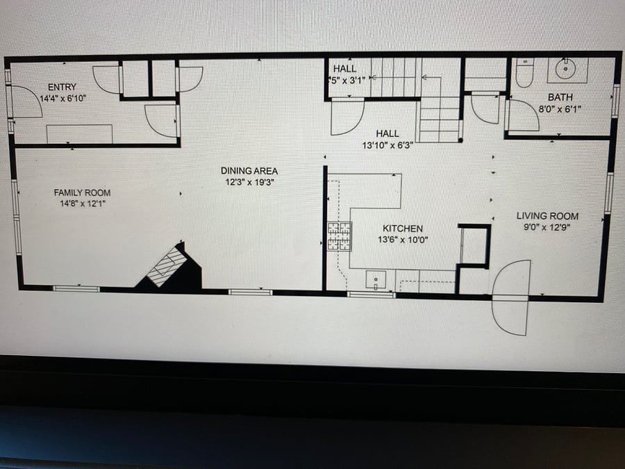 main floor layout