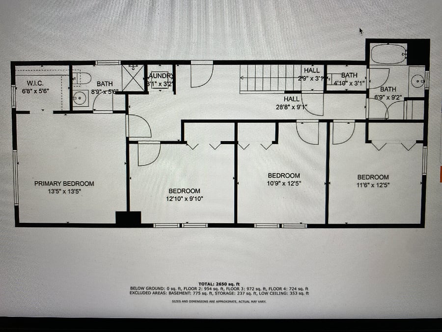 second floor layout