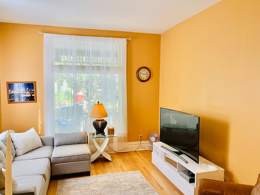 50" smart tv in livingroom