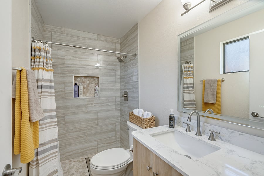 Master restroom