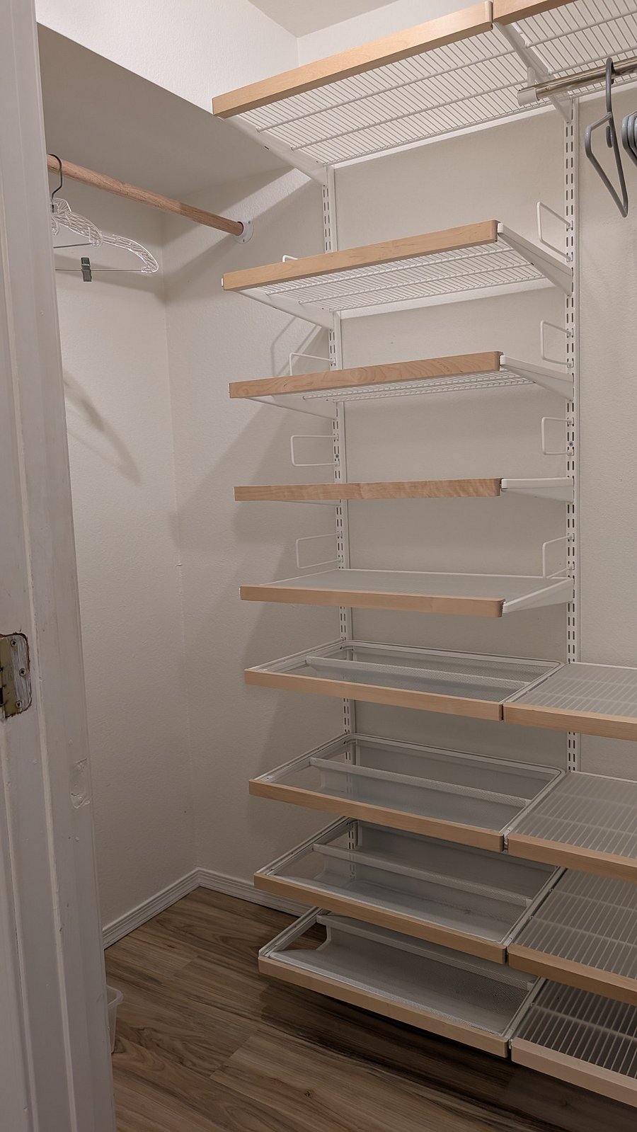 Master closet