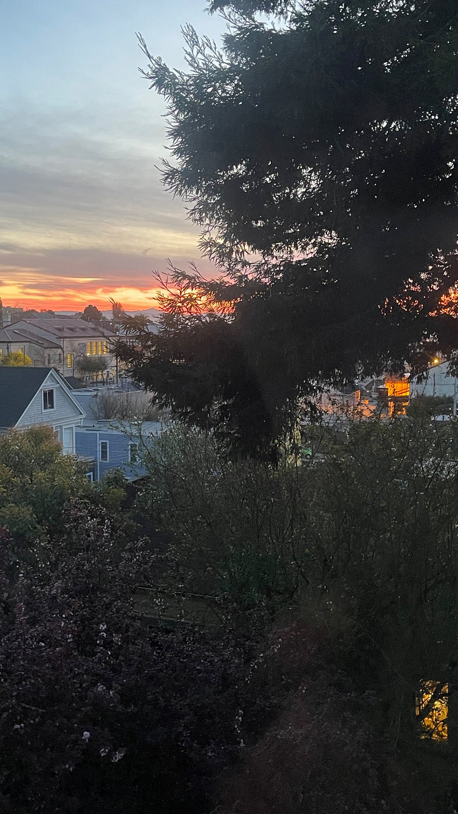 View from master bedroom