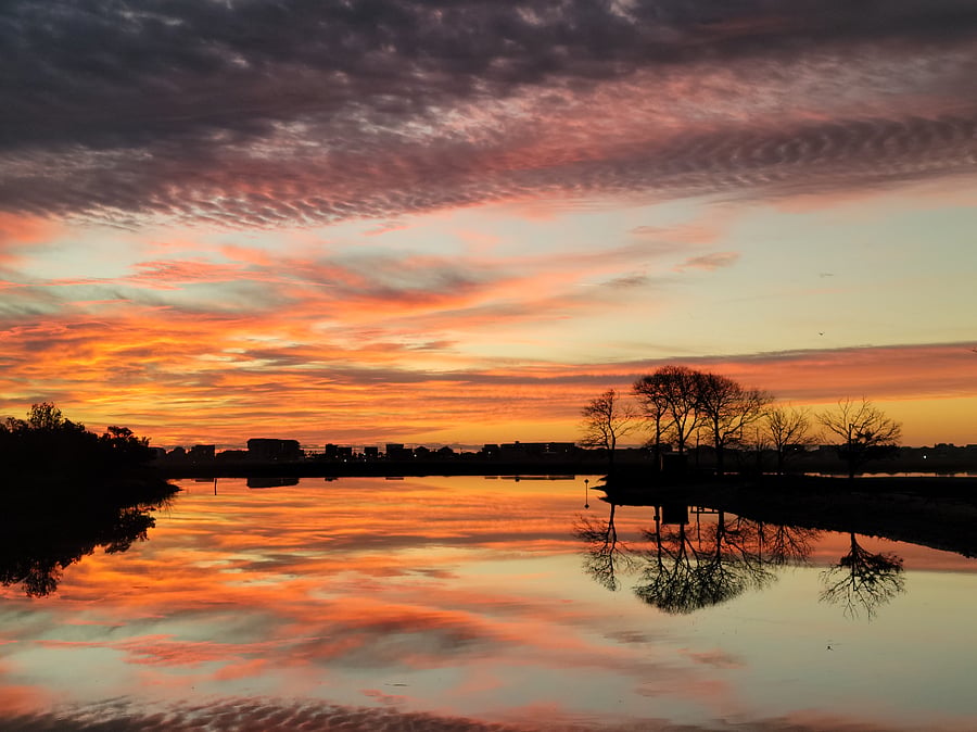 Sunrise on the Marshwalk
