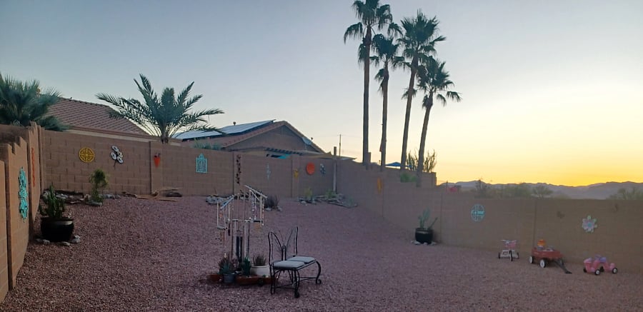 One of Gold Canyon's beautiful sunrises.
