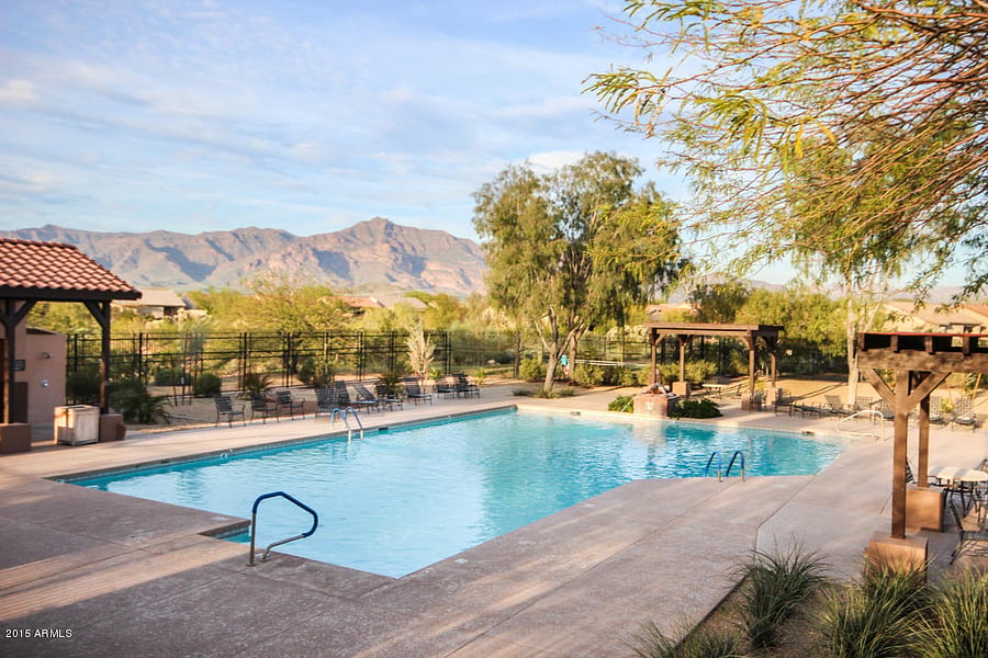 Well maintained community pool.