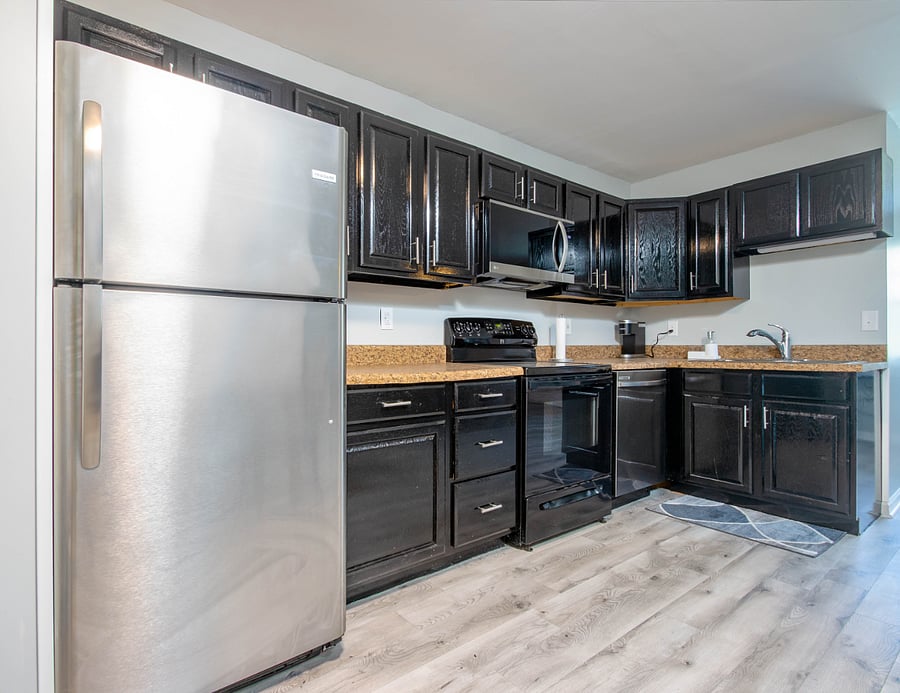 Full size appliances and double sink!