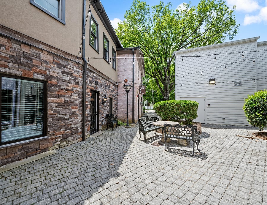 exterior Courtyard/ patio entrance to unit