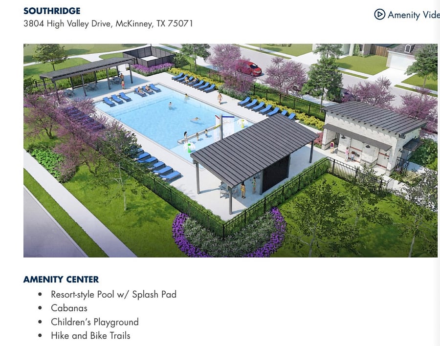 Amenity center 
