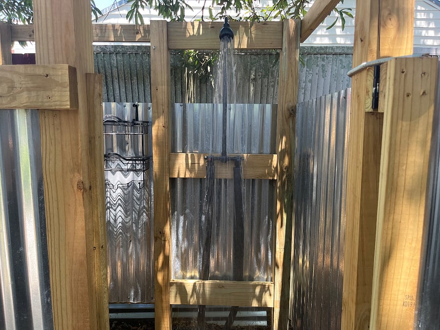 Outdoor shower