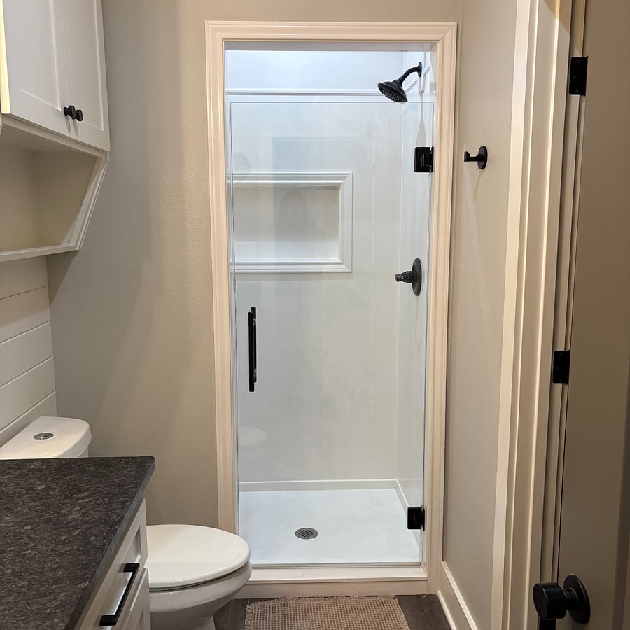 Master bath walk-in shower.