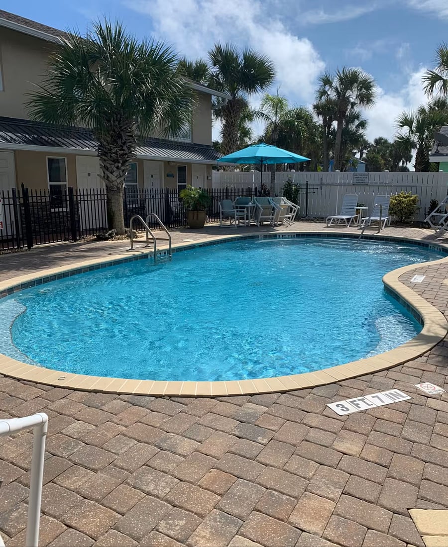 Stunning pool exclusively for tenants, with up to four guest visitors allowed. Heated during the winter months for year-round enjoyment.