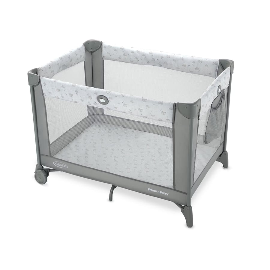 We have a Graco pack and play and sheet available to those traveling with children.