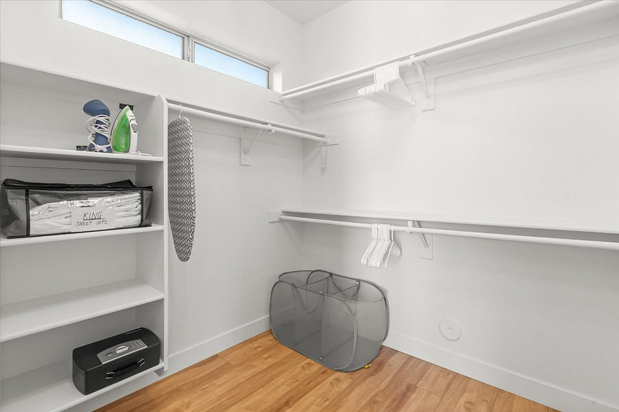 Master closet