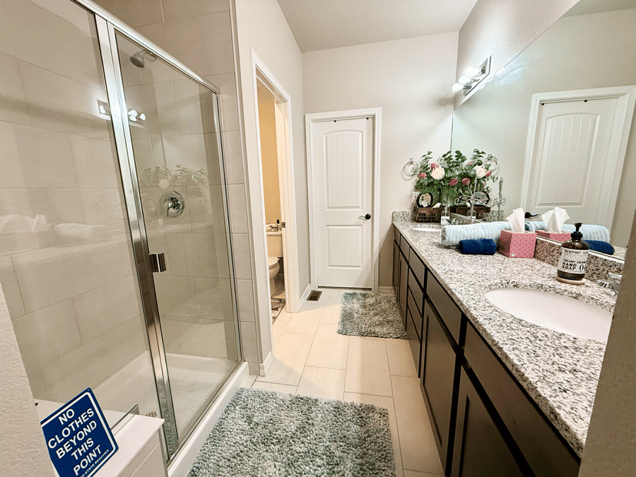 master bathroom