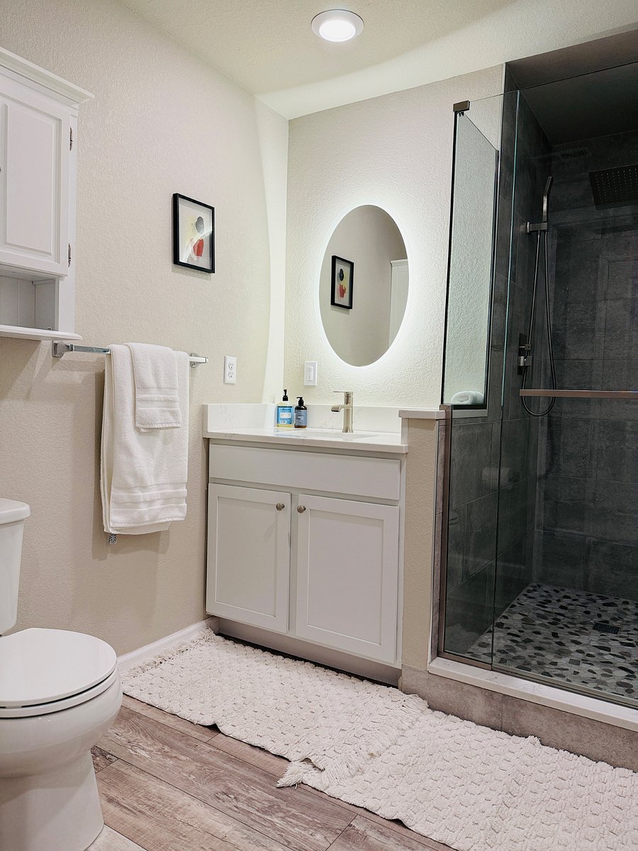 Full bathroom remodeled.