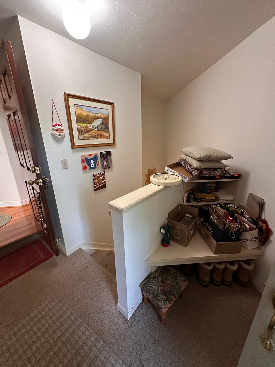 separate and private entrance to basement apartment