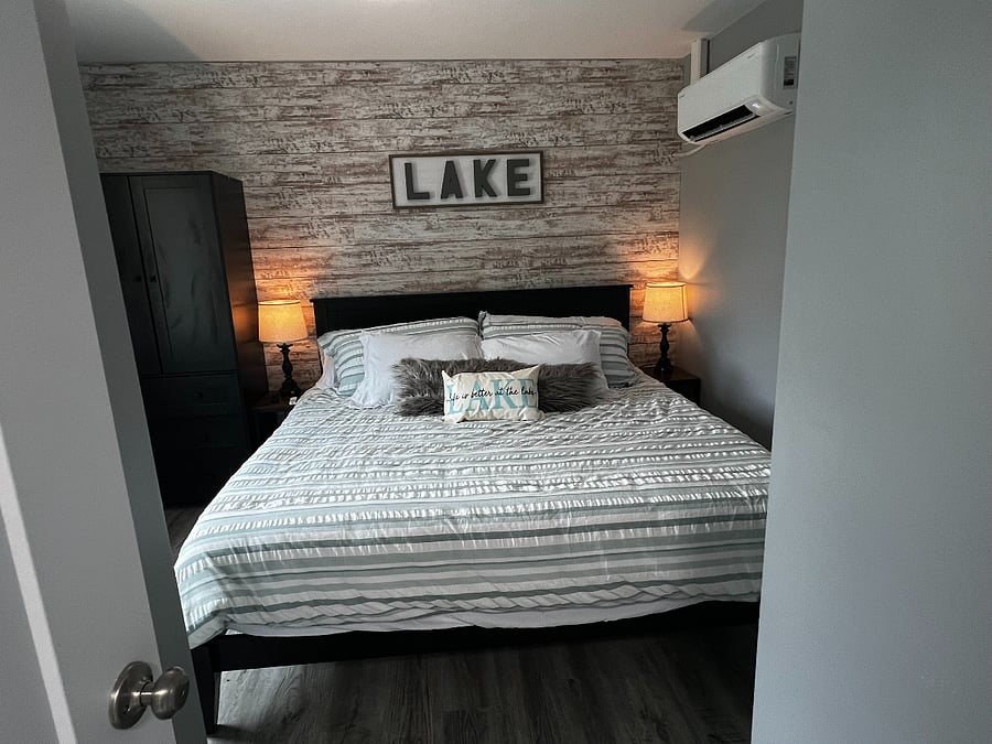 Master Bedroom with King size bed