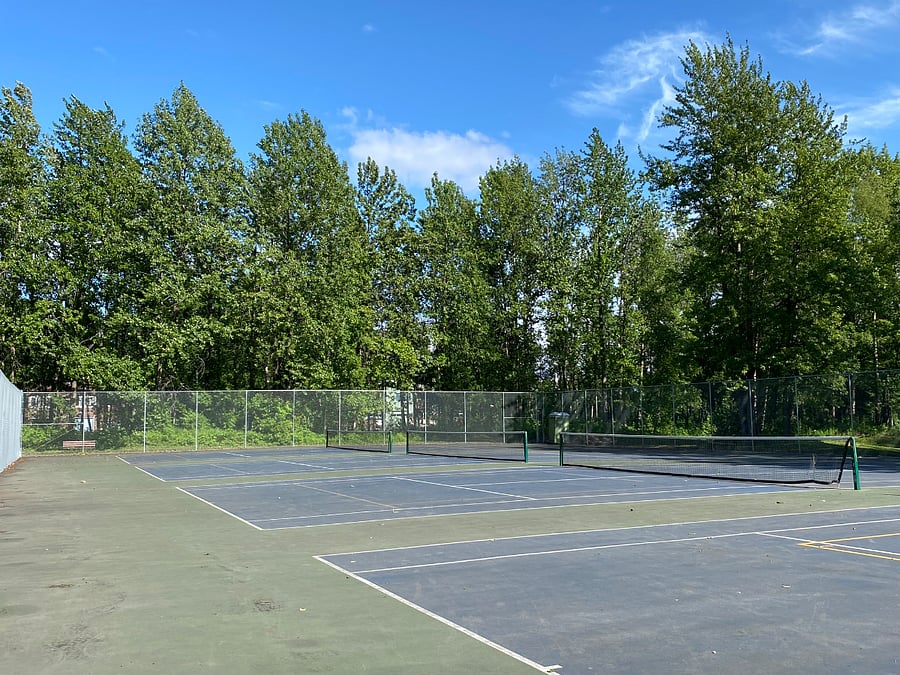 Pop Carr Park, Tennis Court