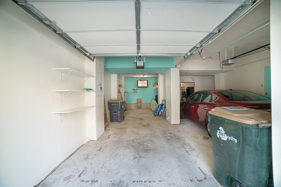 Garage (left side) and Lots of Storage