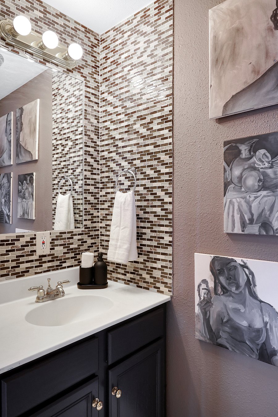 Half Bath off of Kitchen