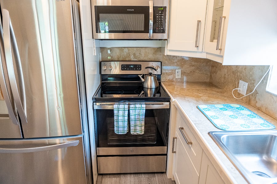 Electric oven and microwave
