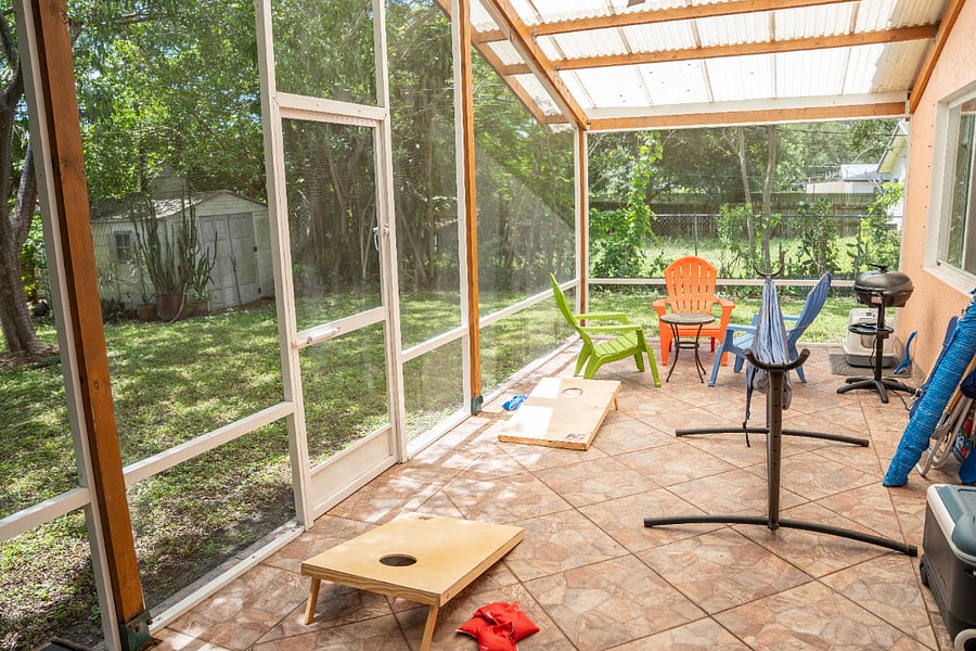 Back porch