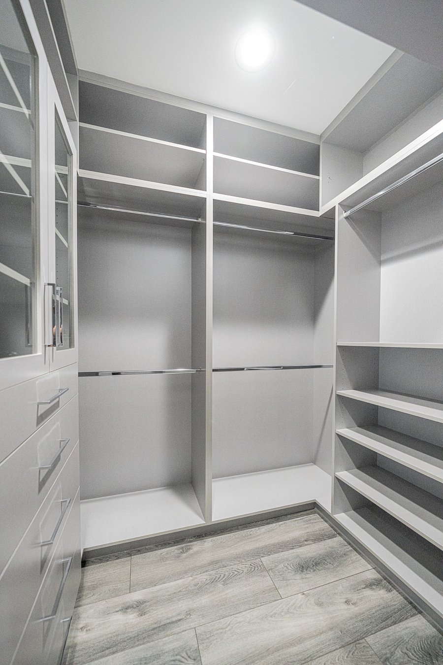 His Walk-in Closet