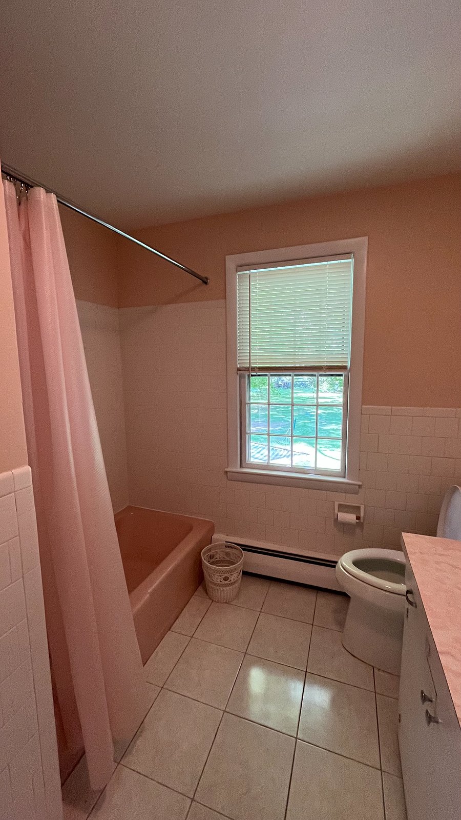 Primary bathroom off of primary bedroom