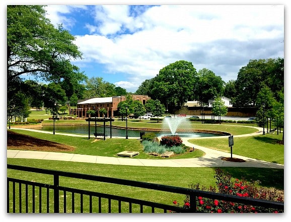Walking Path at Greer City Park