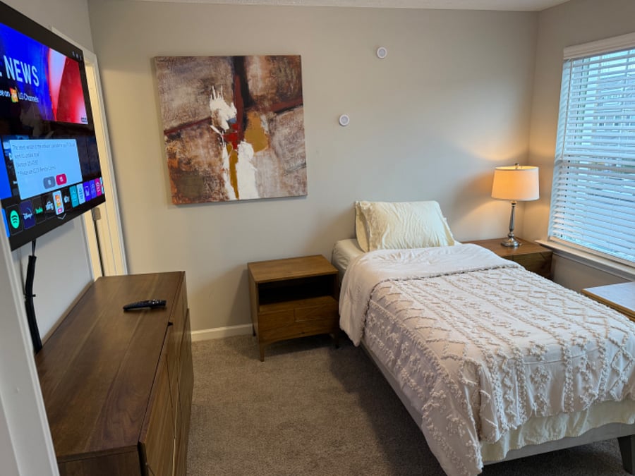 Second bedroom upstairs