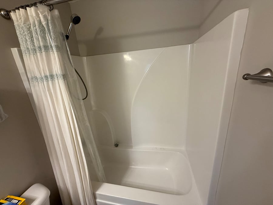 Second bedroom bathroom