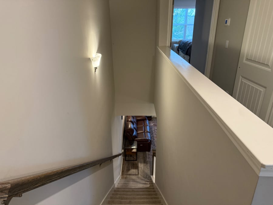 Stairs from second level