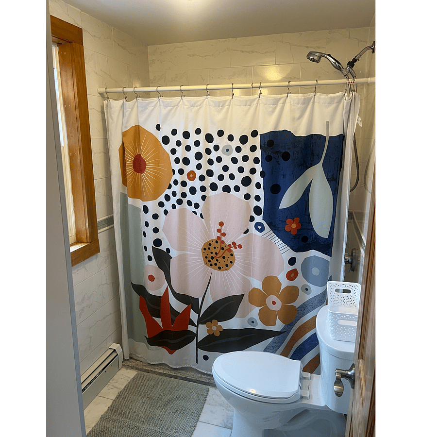 Full bathroom with shower